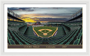 Coors Field 2007 - Framed Print