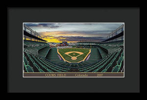 Coors Field 2007 - Framed Print