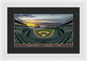 Coors Field 2007 - Framed Print