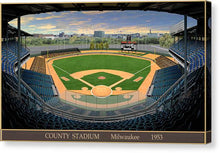 Load image into Gallery viewer, County Stadium 1953 - Canvas Print
