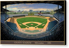 Load image into Gallery viewer, County Stadium 1953 - Canvas Print
