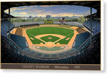 Load image into Gallery viewer, County Stadium 1953 - Canvas Print
