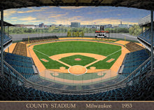 Load image into Gallery viewer, County Stadium 1953 - Puzzle
