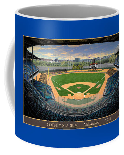 County Stadium 1953 - Mug