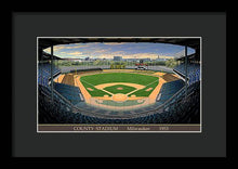 Load image into Gallery viewer, County Stadium 1953 - Framed Print
