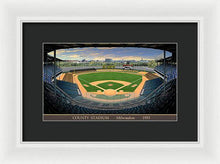 Load image into Gallery viewer, County Stadium 1953 - Framed Print
