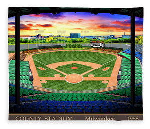 County Stadium 1958 - Blanket