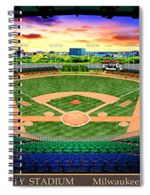 Load image into Gallery viewer, County Stadium 1958 - Spiral Notebook
