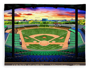 County Stadium 1958 - Blanket