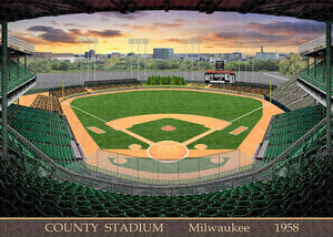 County Stadium 1958 - Puzzle