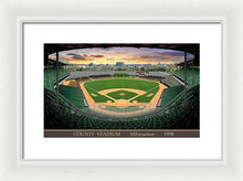 Load image into Gallery viewer, County Stadium 1958 - Framed Print
