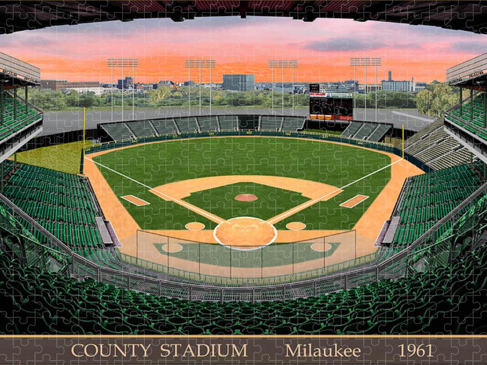 County Stadium 1961 - Puzzle