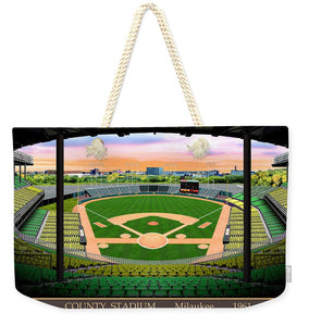 County Stadium 1961 - Weekender Tote Bag