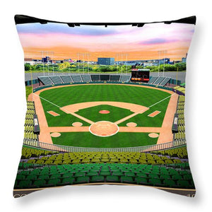 County Stadium 1961 - Throw Pillow