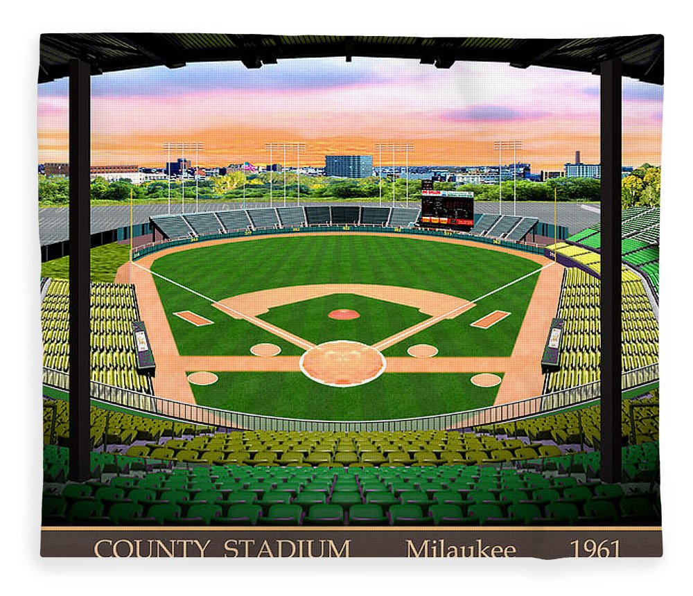 County Stadium 1961 - Blanket