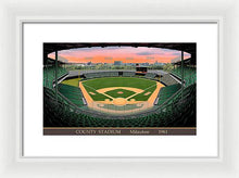 Load image into Gallery viewer, County Stadium 1961 - Framed Print
