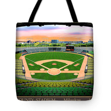 Load image into Gallery viewer, County Stadium 1961 - Tote Bag
