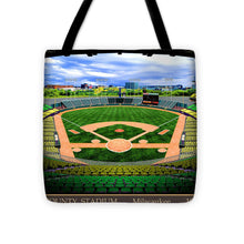 Load image into Gallery viewer, County Stadium 1975 - Tote Bag
