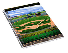 Load image into Gallery viewer, County Stadium 1975 - Spiral Notebook
