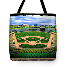 Load image into Gallery viewer, County Stadium 1975 - Tote Bag
