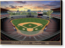 Load image into Gallery viewer, County Stadium 1982 - Canvas Print
