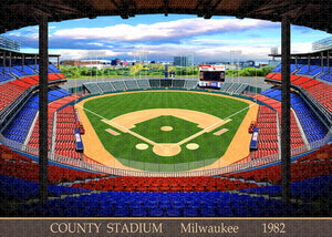 County Stadium 1982 - Puzzle