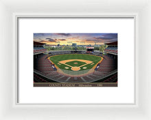 Load image into Gallery viewer, County Stadium 1982 - Framed Print
