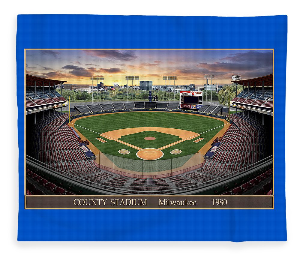 County Stadium 1982 - Blanket