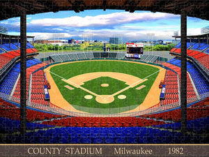 County Stadium 1982 - Puzzle