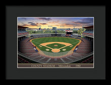 Load image into Gallery viewer, County Stadium 1982 - Framed Print
