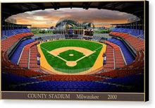 Load image into Gallery viewer, County Stadium 2000 - Canvas Print
