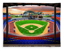 Load image into Gallery viewer, County Stadium 2000 - Blanket
