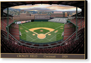 Crosley Field 1919 - Canvas Print