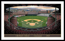 Load image into Gallery viewer, Crosley Field 1919 - Framed Print
