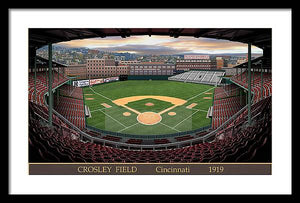 Crosley Field 1919 - Framed Print