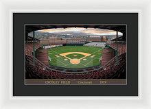 Load image into Gallery viewer, Crosley Field 1919 - Framed Print
