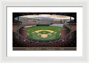 Crosley Field 1919 - Framed Print