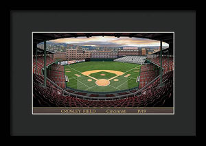 Crosley Field 1919 - Framed Print