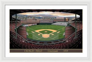 Crosley Field 1919 - Framed Print