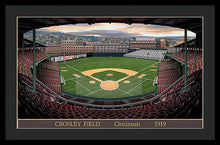 Load image into Gallery viewer, Crosley Field 1919 - Framed Print
