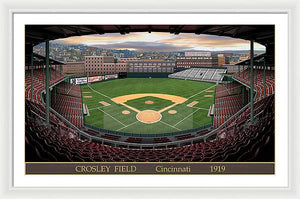 Crosley Field 1919 - Framed Print