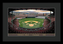 Load image into Gallery viewer, Crosley Field 1919 - Framed Print
