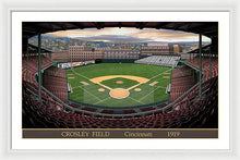 Load image into Gallery viewer, Crosley Field 1919 - Framed Print
