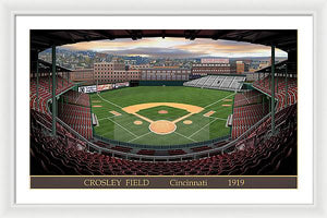 Crosley Field 1919 - Framed Print