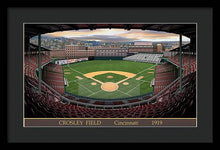 Load image into Gallery viewer, Crosley Field 1919 - Framed Print
