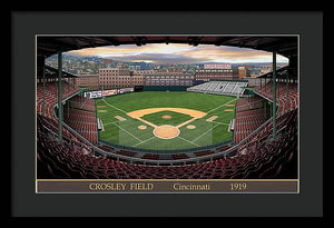 Crosley Field 1919 - Framed Print