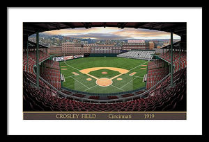 Crosley Field 1919 - Framed Print