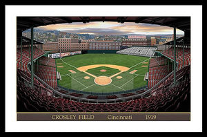 Crosley Field 1919 - Framed Print