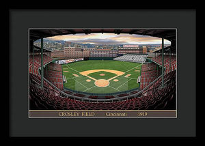 Crosley Field 1919 - Framed Print