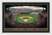 Load image into Gallery viewer, Crosley Field 1919 - Framed Print
